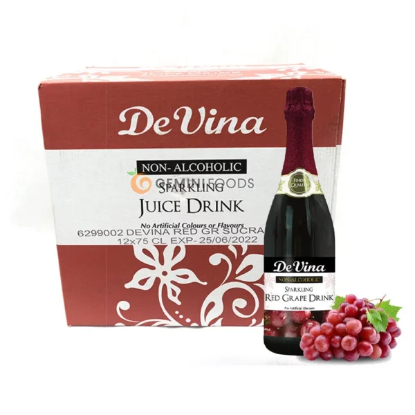 De Vina Red Grape 750ml x 12