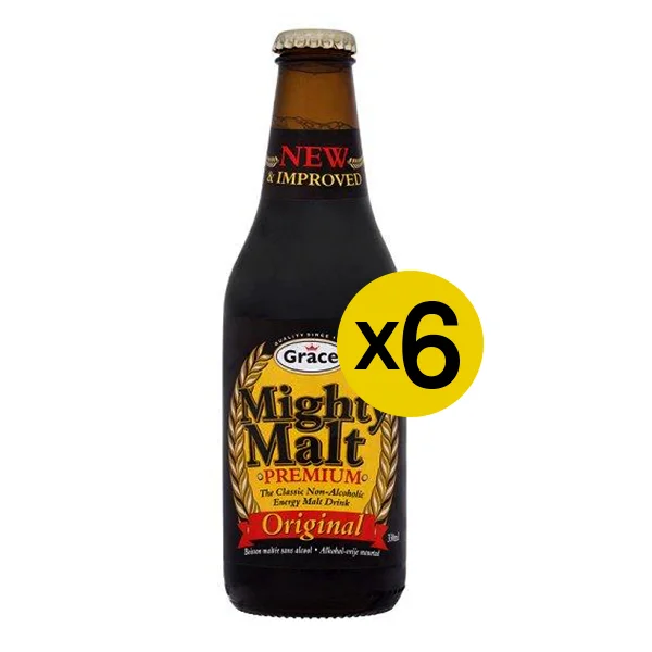 Grace Mighty Malt Bottle 330ml x6