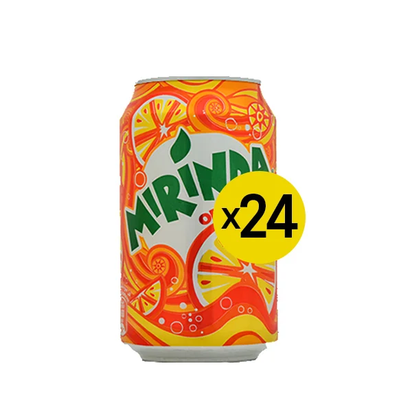 Mirinda Orange Can 330ml x24