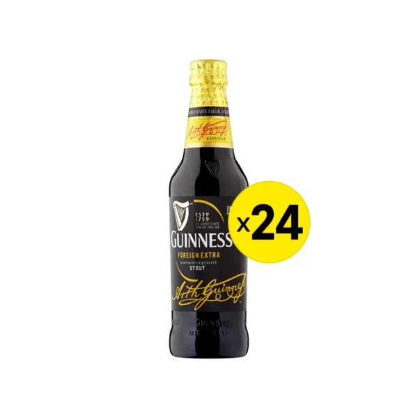 Nigerian Guinness stout 33cl x 24
