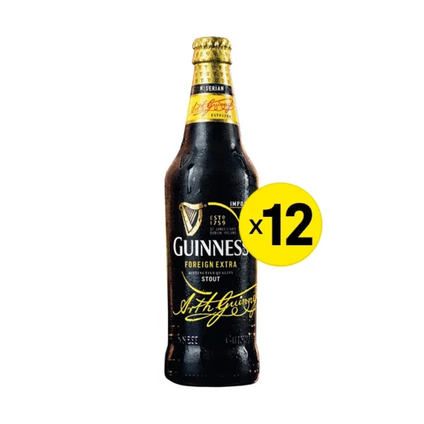 Nigerian Guinness Stout 60cl x 12