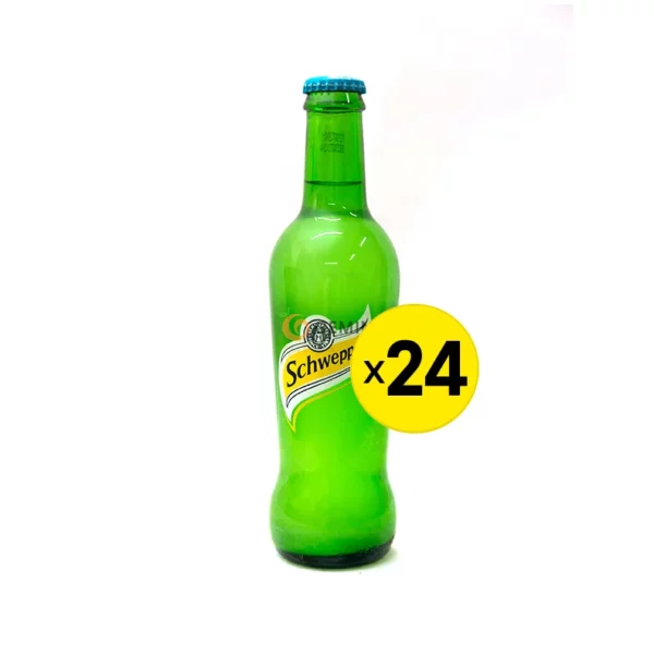 Schweppes Lemon Bottle 330ml x 24
