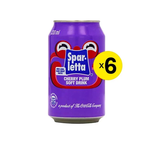 Sparletta Can – Cherryplum 330ml x 6