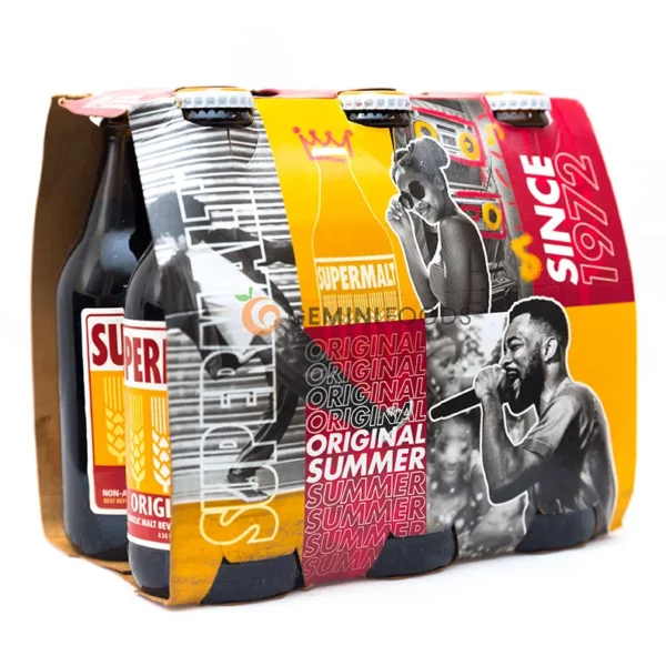 Supermalt Original Bottle 330ml x 6