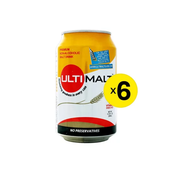 Ultimalt Can 330ml x 6