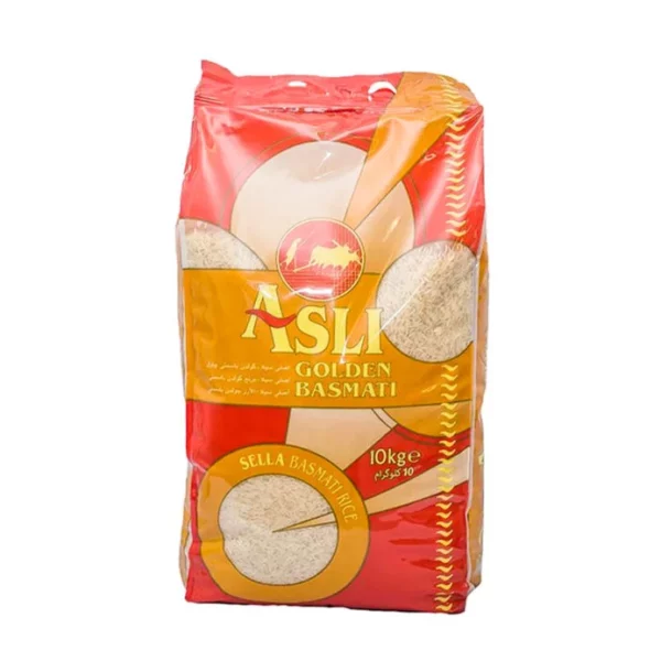 Asli Golden Sella Basmati Rice 10kg