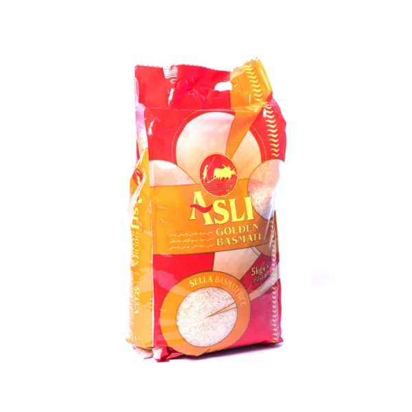 Asli Golden Sella Basmati Rice 5kg