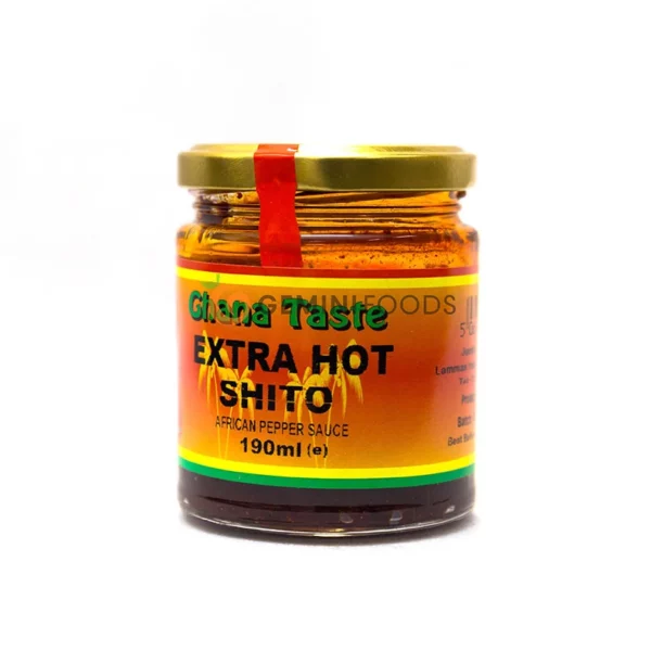 Ghana Taste Extra Hot Shito 190ml