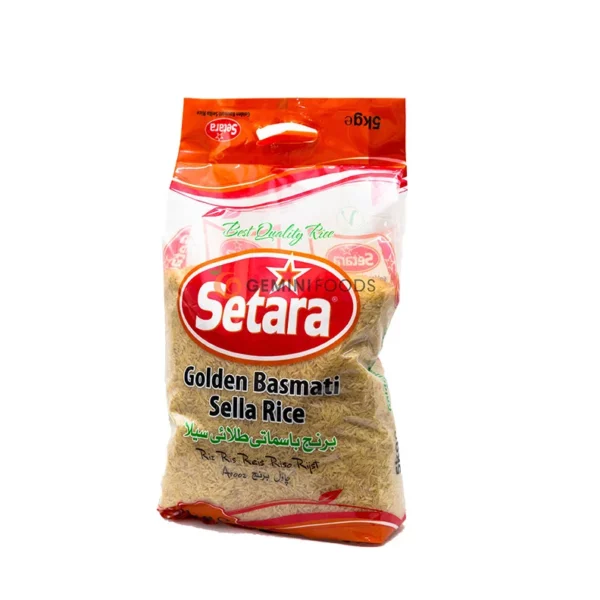 Setara Golden Basmati Sella Rice 5kg
