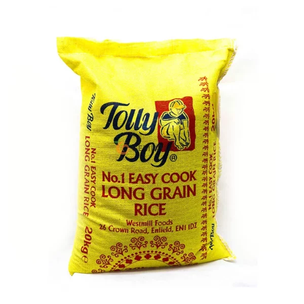 Tolly Boy Easy Cook Rice 20kg